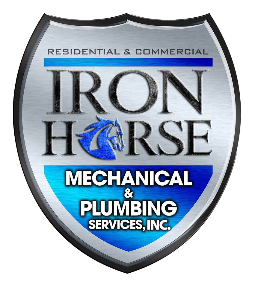 Iron Horse Mechanical & Plumbing Services shield logo